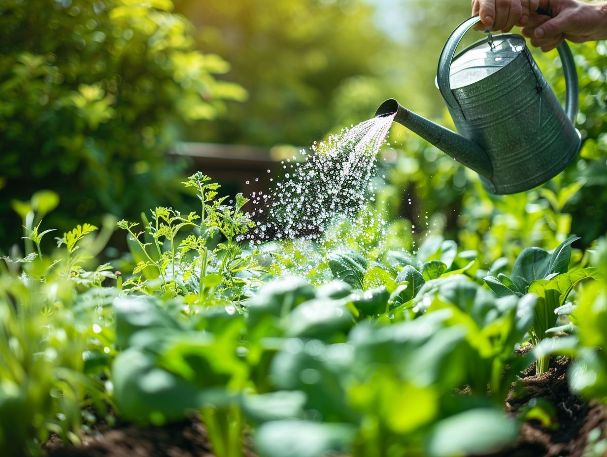 Pourquoi un arrosage approprié est important pour les plantes