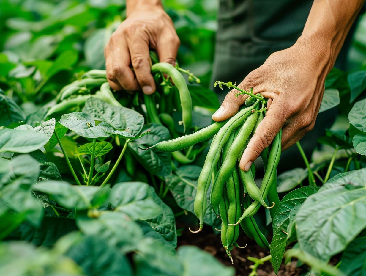 Options alternatives pour conserver les haricots verts.