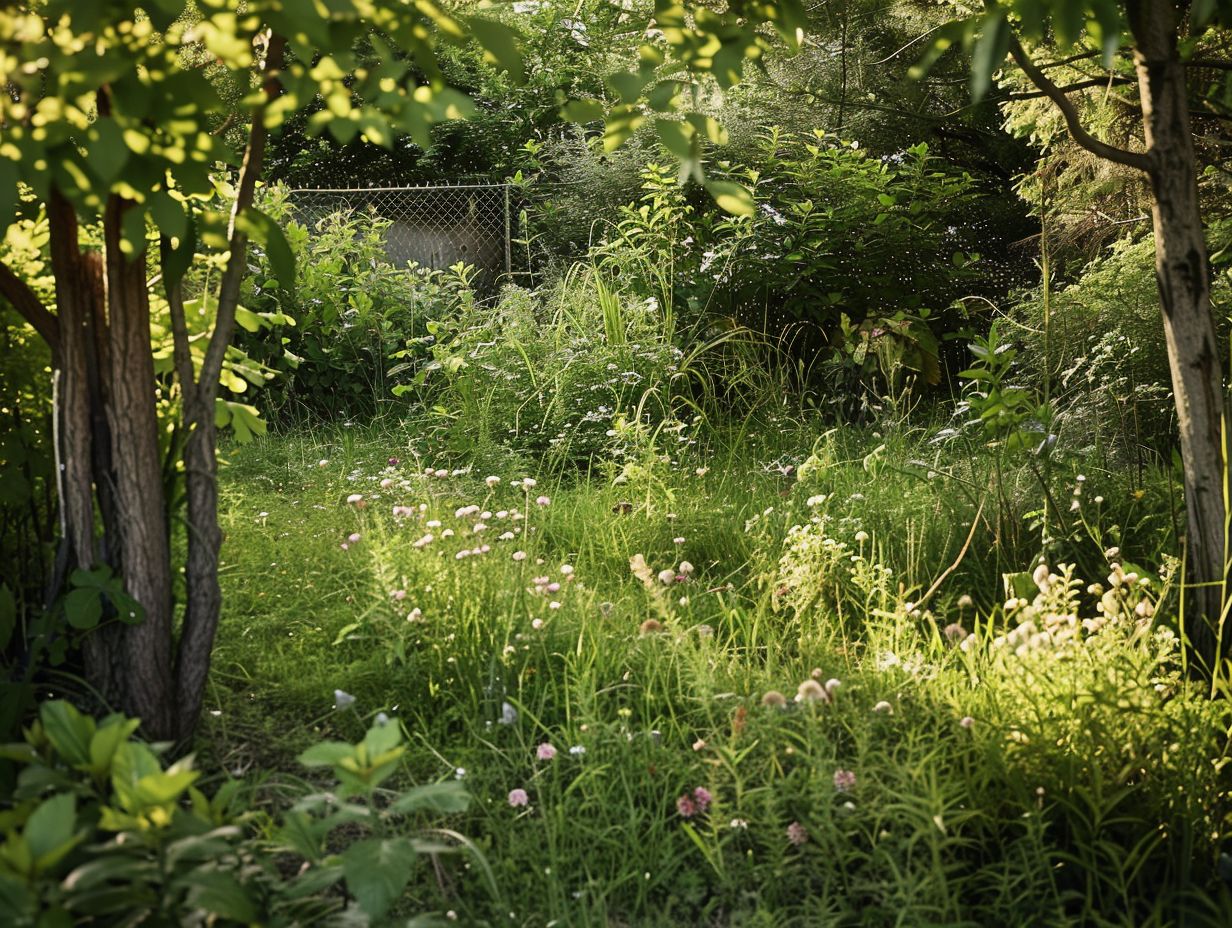 Identifier et enlever les mauvaises herbes