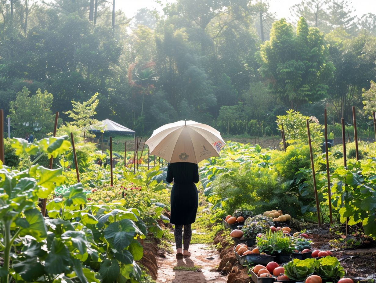 L'importance de l'ombrage dans les potagers