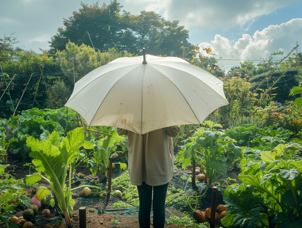 Comment ombrager votre jardin potager