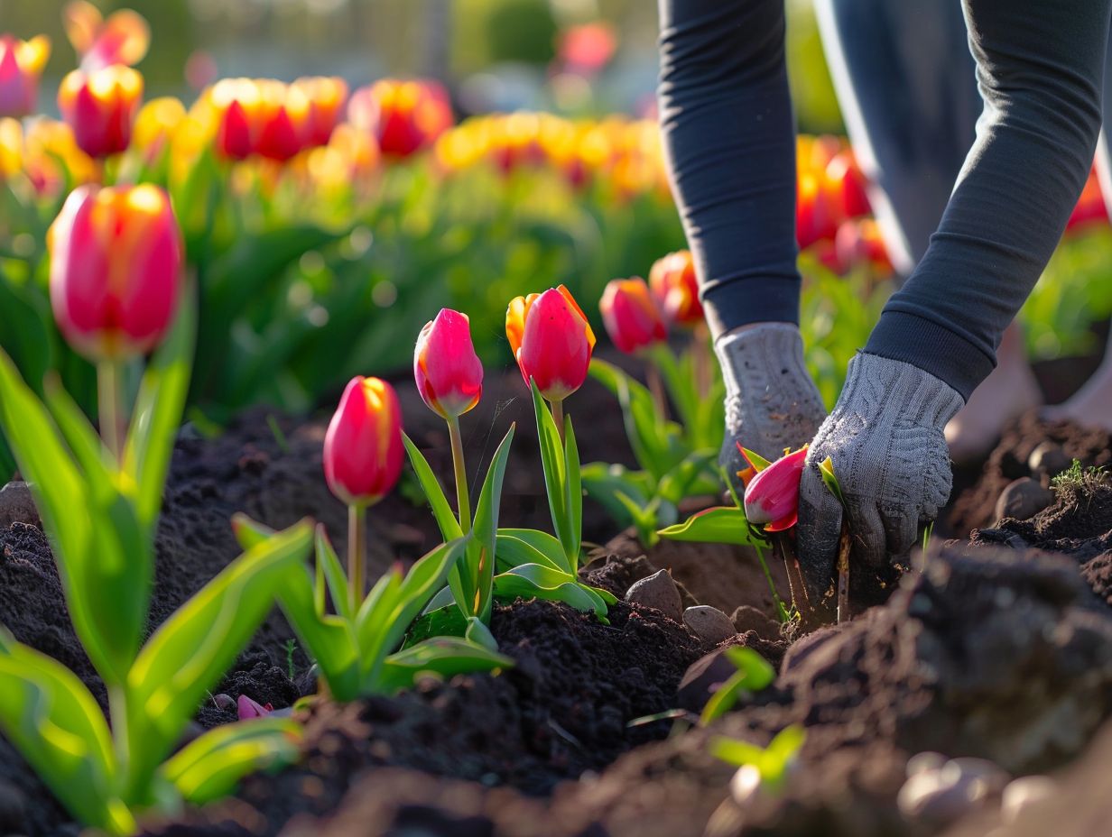 Pourquoi planter des bulbes de tulipes ?