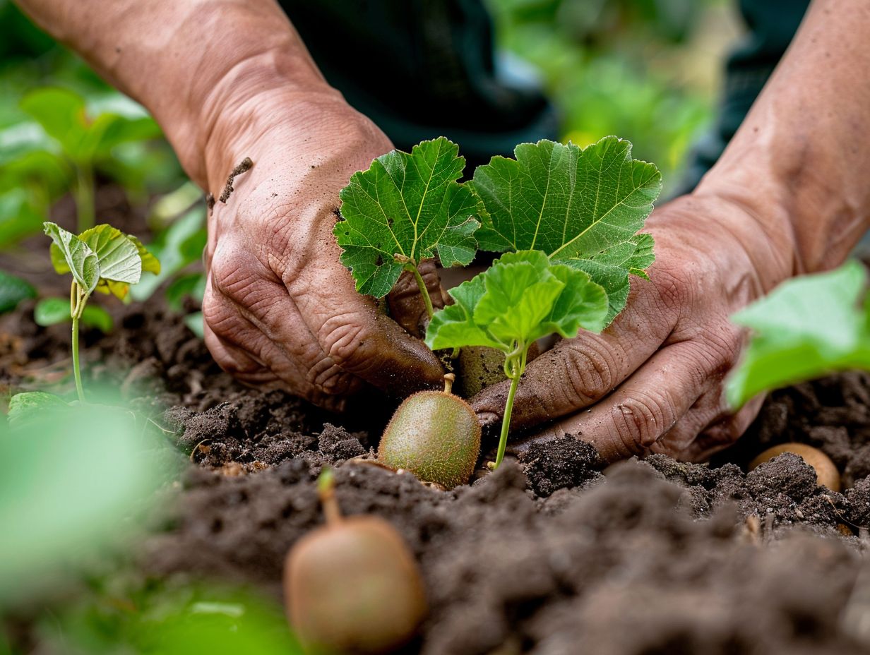 Récolter et profiter de vos kiwis