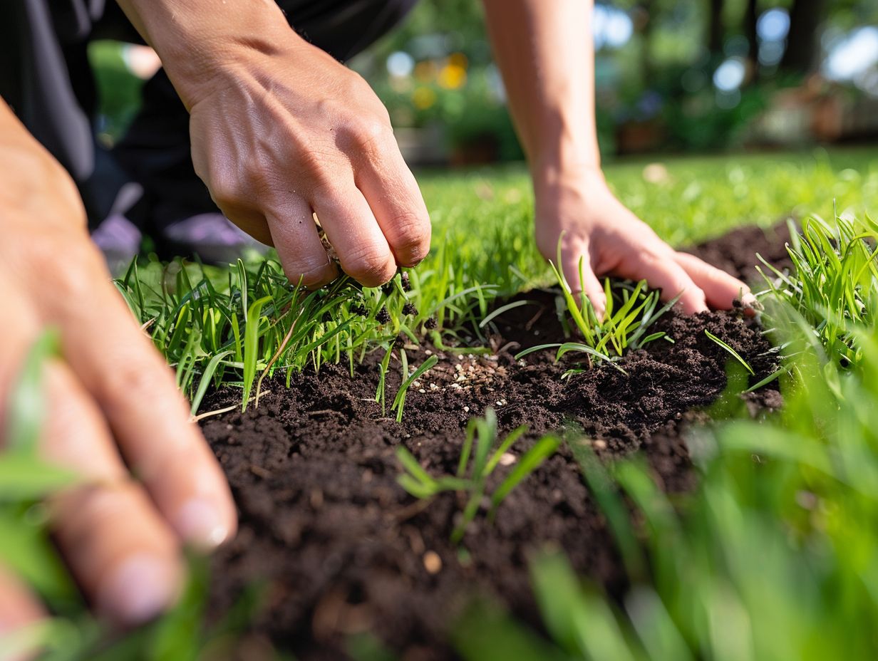 Pourquoi planter de l'herbe rapidement?