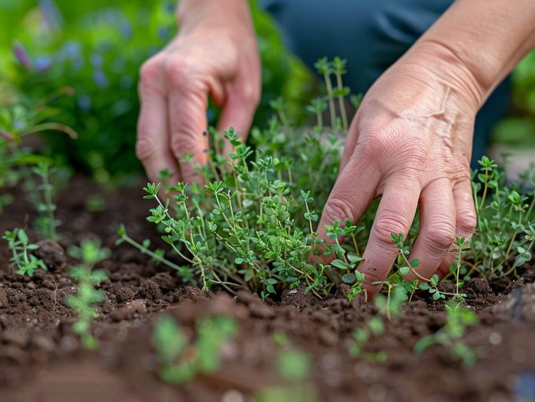 Planter Thym En Pleine Terre