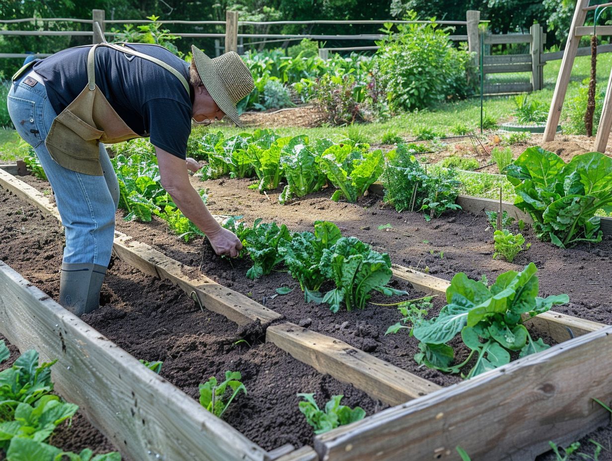 Avantages de cultiver un potager