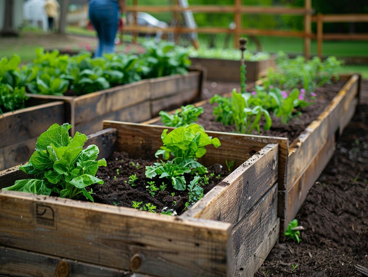 Matériaux nécessaires pour remplir un jardin surélevé