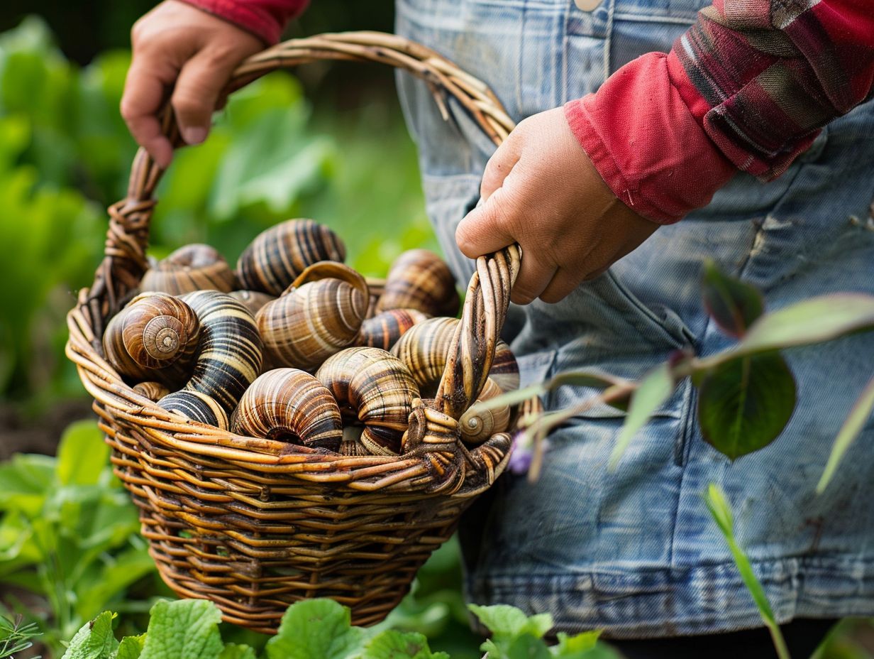 Signes et symptômes des dommages causés par les escargots