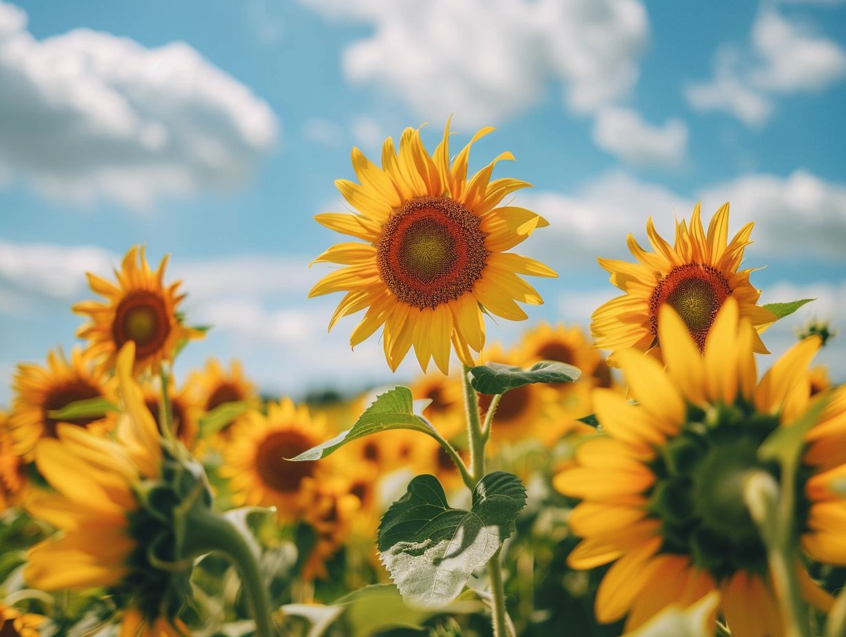 Étapes pour faire pousser des tournesols